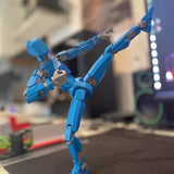 Multi-jointed Movable Shapeshift Robot 2.0, 3D Printed Mannequin, Dummy Action Model Toy Figurine