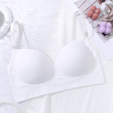 Gathering Bra T-back Suit for Women