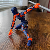 Multi-jointed Movable Shapeshift Robot 2.0, 3D Printed Mannequin, Dummy Action Model Toy Figurine