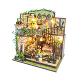 Double Layered Garden House Villa, Mini DIY Building Model