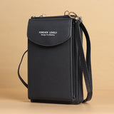 Mobile Phone Crossbody Bags Clutch Large Capacity Long Wallet Women's Shoulder Bag