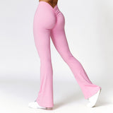 Hip Lifting Yoga Bell-bottom Pants, Fitness for Women