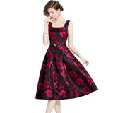 Daily Casual Wear, Western Style Evening Vest Dress