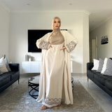 Fringe Cardigan Robe – Modest Muslim Women’s Outerwear