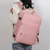 New Travel Backpack, Female Large-capacity Dry and Wet Luggage Travel Bags, Computer College Students' Case