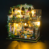 Double Layered Garden House Villa, Mini DIY Building Model