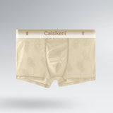 Summer Ice Silk, Ultra-thin Breathable, Mesh Boxers