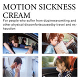 Carsickness Travel Portable, Relief Cream (Pack of 2)