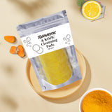 Turmeric Exfoliating Excess Oil Cleansing Pads, Compressed Facial Sponges, Skin Care Tools for Face Clogged Pores