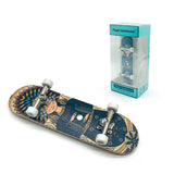 DIY Toy Skates, Park Tech, Deck Stunt Part with Metal Bracket and Bearing Wheel, Professional Finger Skateboards