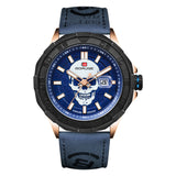 Waterproof Luminous Leather Calendar Multifunctional Quartz Sports Watch