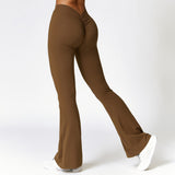 Hip Lifting Yoga Bell-bottom Pants, Fitness for Women