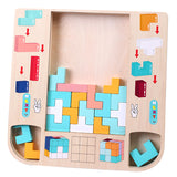 Early Education, Children Puzzle, Wooden Three-dimensional Activity Toys