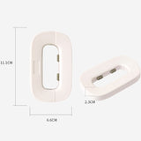 Household Refrigerator Freezer Door Lock, Toddler Children's Cabinet Safety Lock, Anti-pinching Safety for Babies