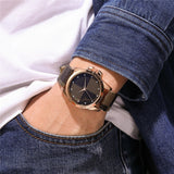 Fashion Personality Plaid, Men's Casual Watch