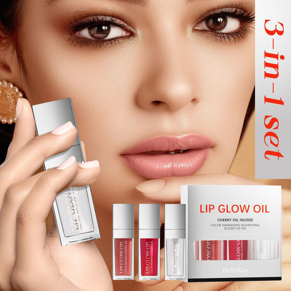 No Stain on Cup Moisturizing and Nourishing Lip Gloss 3 Pack Suit