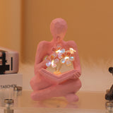 Small Night Lamp, Bouquet Handmade Ornaments for Home Decor