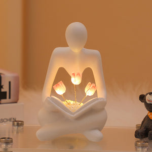Small Night Lamp, Bouquet Handmade Ornaments for Home Decor