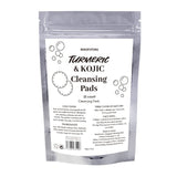 Turmeric Exfoliating Excess Oil Cleansing Pads, Compressed Facial Sponges, Skin Care Tools for Face Clogged Pores