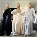 Fringe Cardigan Robe – Modest Muslim Women’s Outerwear