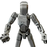 Multi-jointed Movable Shapeshift Robot 2.0, 3D Printed Mannequin, Dummy Action Model Toy Figurine