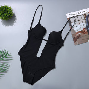 Women's Jumpsuit, Beautiful Back Belly Contracting, Bra Underwear