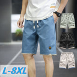 All-match Casual Beach Straight Loose Plus Size Shorts