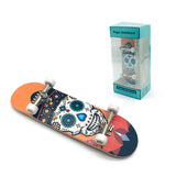 DIY Toy Skates, Park Tech, Deck Stunt Part with Metal Bracket and Bearing Wheel, Professional Finger Skateboards