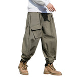 Large Pocket Design Sense, Wide-leg Workwear Tactical Pants