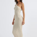 Fashion Hollowed-out Knitted Dress for Women