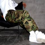 Retro High Street Camouflage, Men's Casual Working Pants