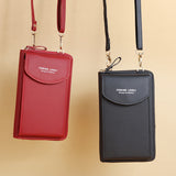 Mobile Phone Crossbody Bags Clutch Large Capacity Long Wallet Women's Shoulder Bag