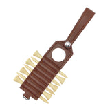 Golf Extras Storage Leather Case, Ball Nail Peg Tag, Outdoor Sports Accessories