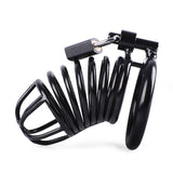 Metal Men's Chastity Lock, Catheter Device, Bird Cage