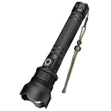 Aluminum Alloy Telescopic Zoom, USB Charging, XHP70 Strong Flashlight