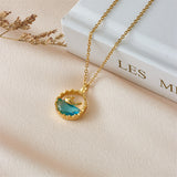 Whale Pendant Clavicle Chain, Women's Fashion