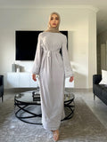 Fringe Cardigan Robe – Modest Muslim Women’s Outerwear