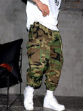 Retro High Street Camouflage, Men's Casual Working Pants