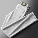 Autumn and Winter Jacquard Casual Pants for Men