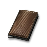 Credit Card Holder, Smart Minimalist Wallet, Men Women's Slim Cardholder, Bank Secure Creditcard Pocket Case