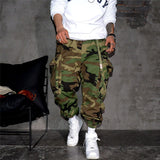 Retro High Street Camouflage, Men's Casual Working Pants