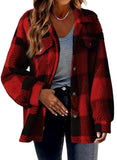 Women’s Fashion, Button-up Plush Jacket or Coat