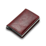 Credit Card Holder, Smart Minimalist Wallet, Men Women's Slim Cardholder, Bank Secure Creditcard Pocket Case