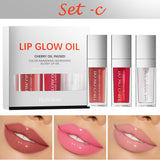 No Stain on Cup Moisturizing and Nourishing Lip Gloss 3 Pack Suit