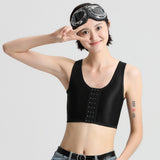 Women's Breathable Corset, Ice Silk Ultra-thin Tomboy Short Vest