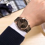 Fashion Personality Plaid, Men's Casual Watch