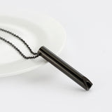 Breathing Necklace, Adjustable Breathing, Pressure Relieve Ornament, Stainless Steel Decompression Jewelry