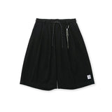 Loose Straight Lantern, Trendy Casual Shorts