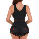 Women's Belly Contraction Bodybuilding Breasted Corset, Jumpsuit