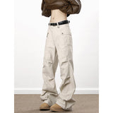 American High Street Washed Pants, Distressed Overalls